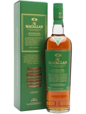 Виски The Macallan Edition №4, gift box 0.7 л