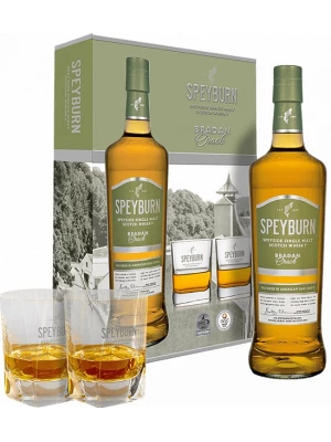 Виски Speyburn, Bradan Orach, gift box with 2 glasses 0.7 л