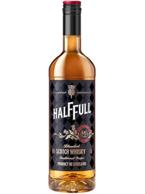 Виски HalfFull Blended Scotch Whisky 0.7 л