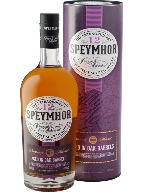 Speymhor 12 Years Old, in tube