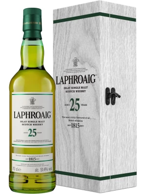 Виски Laphroaig 25 Years Old (51,4%), gift box 0.7 л
