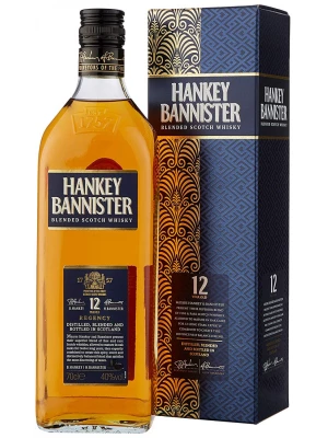 Виски Hankey Bannister 12 Years Old, gift box 0.7 л