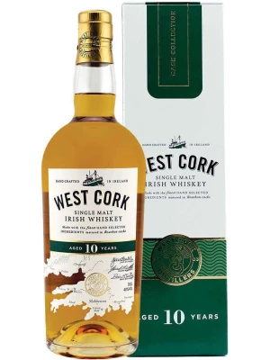 Виски West Cork 10 Years, gift box 0.7 л
