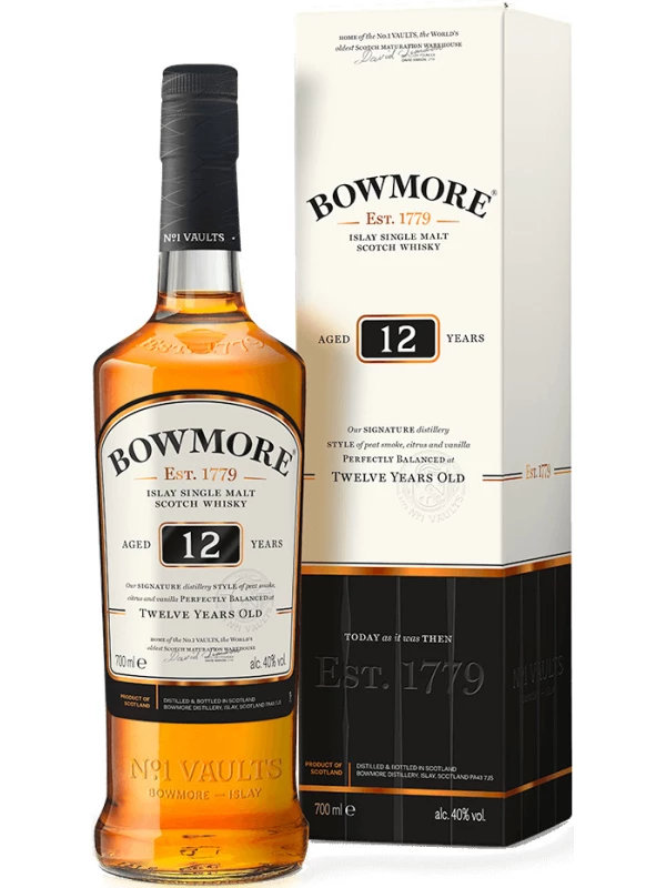 Bowmore 12 Years Old, gift box