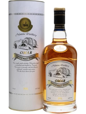 Виски Nantou Distillery, Omar Single Malt (Bourbon Type), in tube 0.7 л