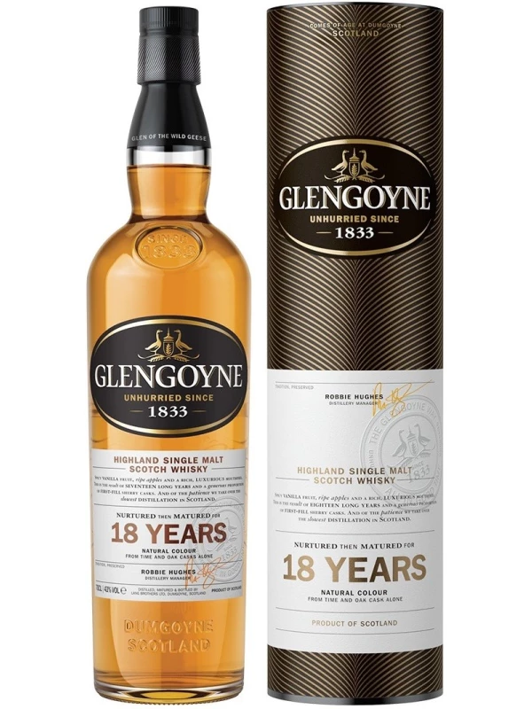 Glengoyne 18 Years Old, gift box