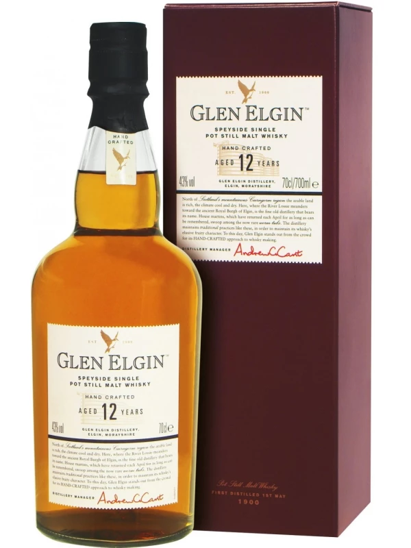 Glen Elgin Malt 12 years old, with box