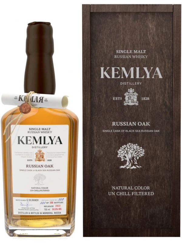 Kemlya Russian Oak, wooden box
