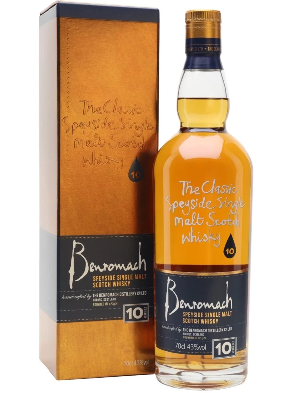 Benromach 10 YO, gift box