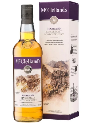 Виски McClelland's Highland, gift box 0.7 л