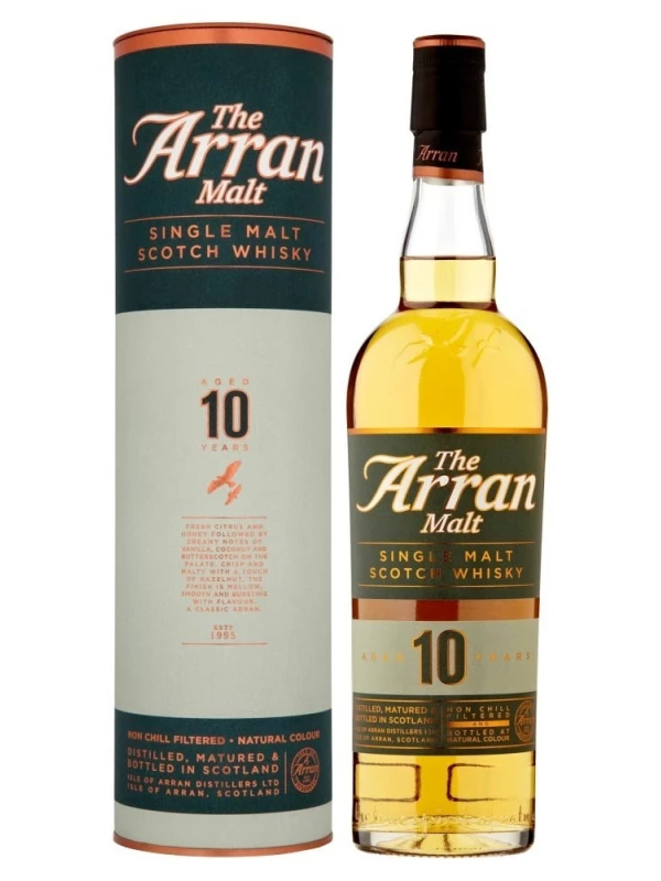 Arran 10 years, in tube