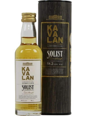 Виски Kavalan, Solist Ex-Bourbon Cask, in tube 0.048 л