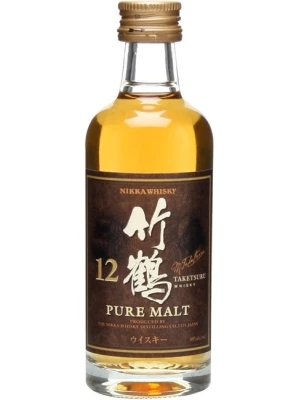 Виски Nikka, Taketsuru Pure Malt 12 Years Old 0.05 л
