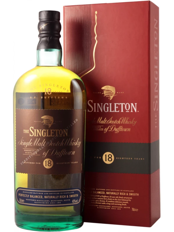 Singleton of Dufftown 18 Years Old, gift box