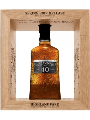 Виски Highland Park 40 Years Old, gift box 0.7 л