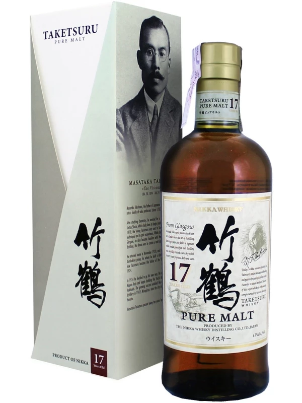Nikka, Taketsuru Pure Malt 17 Years Old, gift box