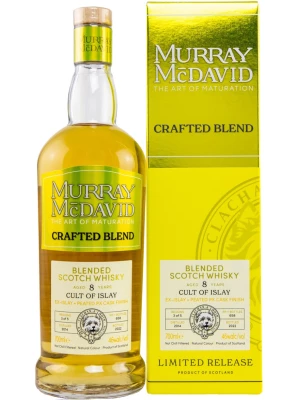 Виски Murray McDavid, Crafted Blend Cult of Islay 8 Years Old, gift box 2014 0.7 л