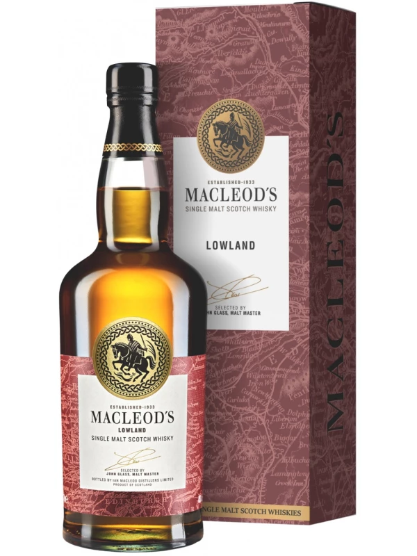 Macleod's Lowland Single Malt, gift box