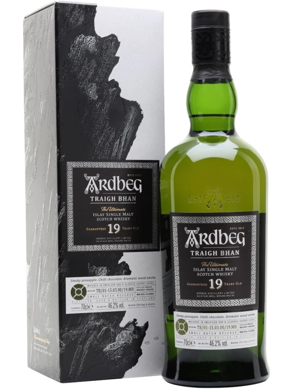Ardbeg, Traigh Bhan 19 Years Old, gift box