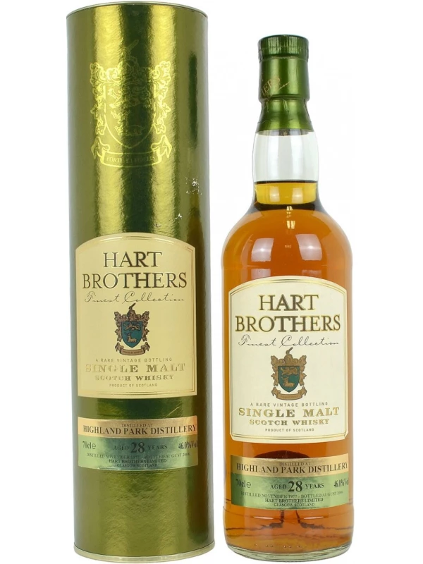 Hart Brothers, Highland Park  28 Years Old, in tube