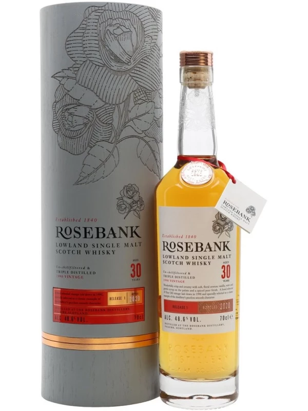 Rosebank 30 Years Old, in tube
