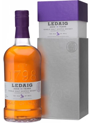 Виски Ledaig Aged 19 Years Oloroso Sherry Cask Finish, gift box 0.7 л