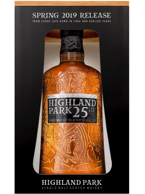Виски Highland Park 25 Years Old, gift box 0.75 л