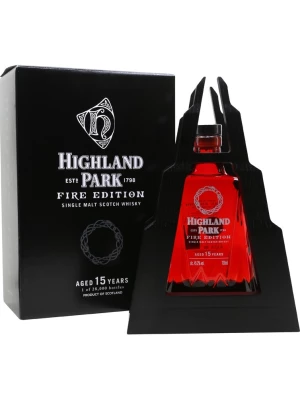 Виски Highland Park, Fire Edition 15 Years Old, gift box 0.7 л