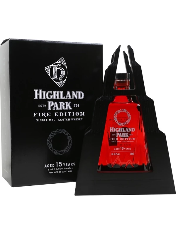 Highland Park, Fire Edition 15 Years Old, gift box