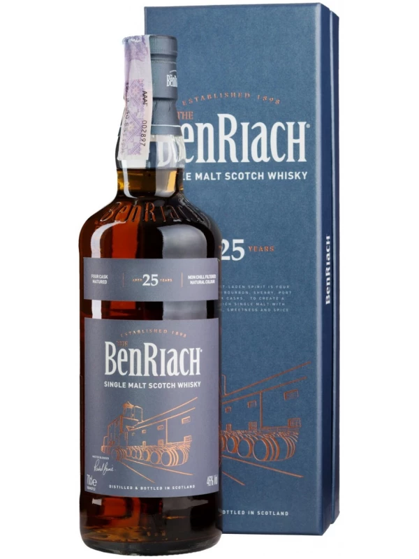 Benriach 25 years old, gift box