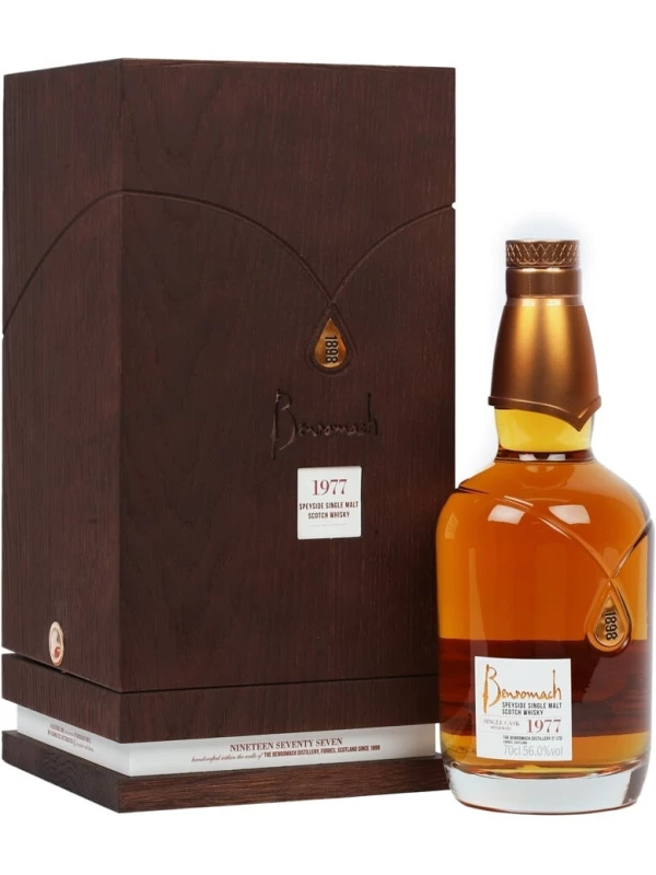 Benromach, wooden box