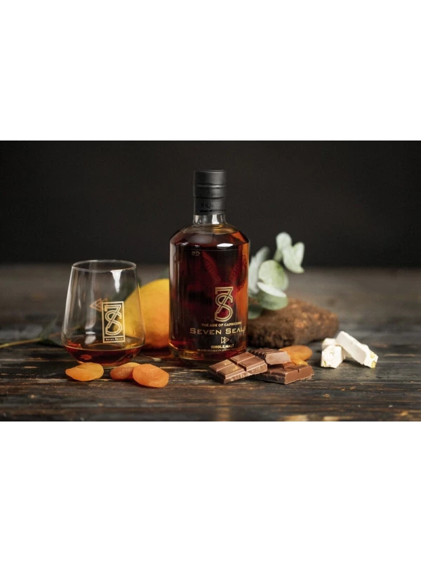 Seven Seals Zodiac The Age of Capricorn Single Malt, wooden box