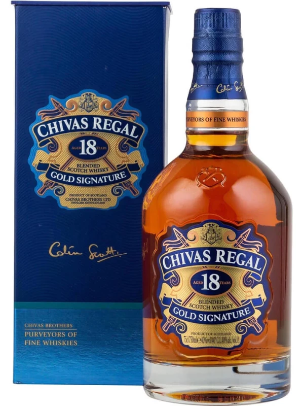 Chivas Regal 18 years old, with box