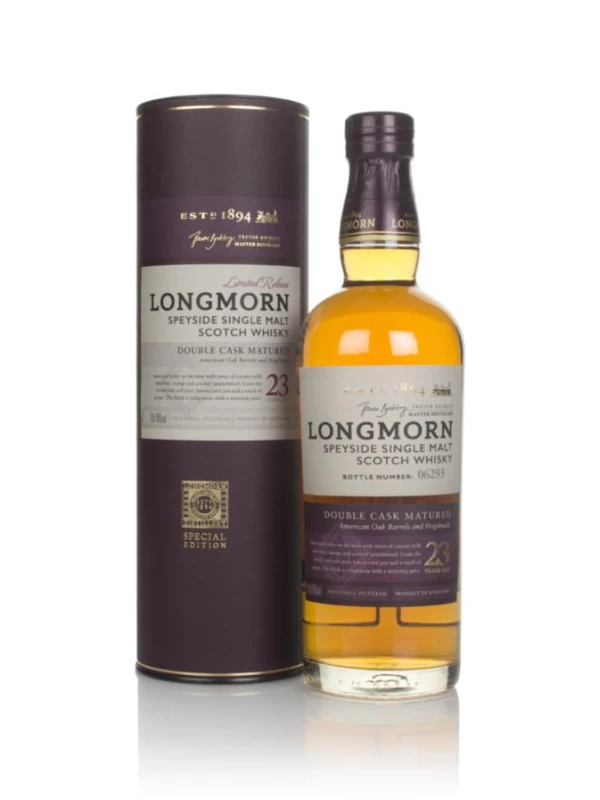 Longmorn 23 Years Old, tube