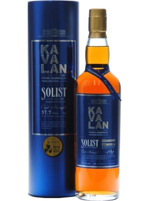 Виски Kavalan, Solist Vinho Barrique, in tube 0.7 л