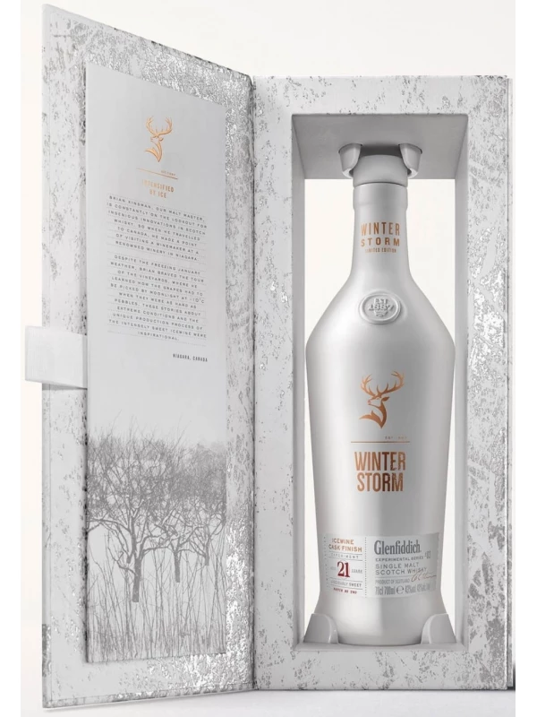 Glenfiddich Winter Storm 21 Years Old, gift box