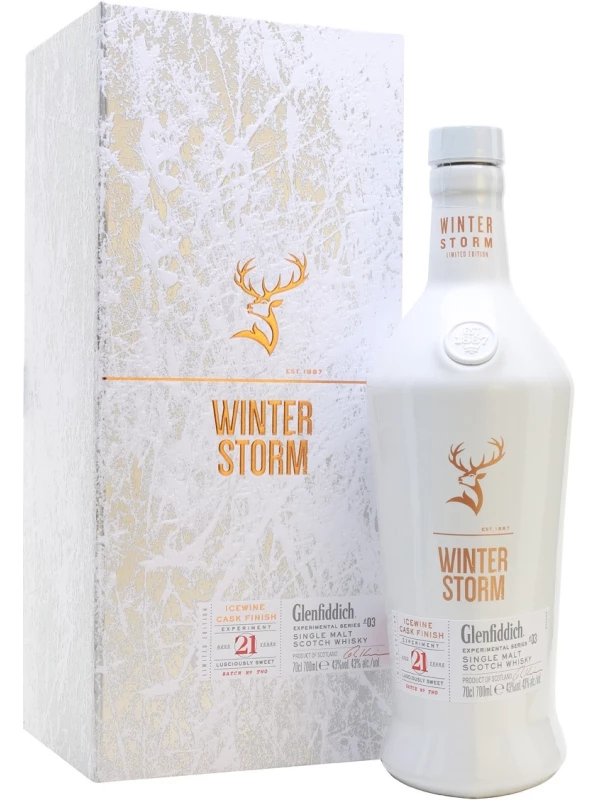 Glenfiddich Winter Storm 21 Years Old, gift box