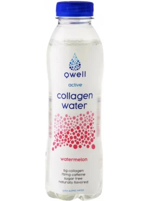Вода Qwell Collagen Water, Watermelon 0.53 л