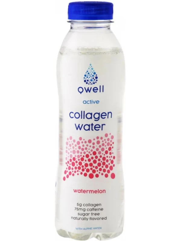 Qwell Collagen Water, Watermelon