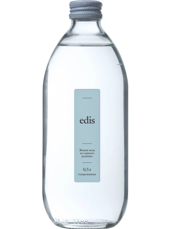 Edis Sparkling, Glass