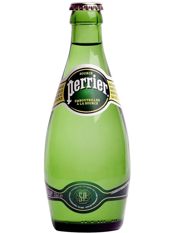 Perrier, Glass