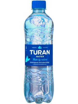 Вода Turan Sparkling, PET 0.5 л