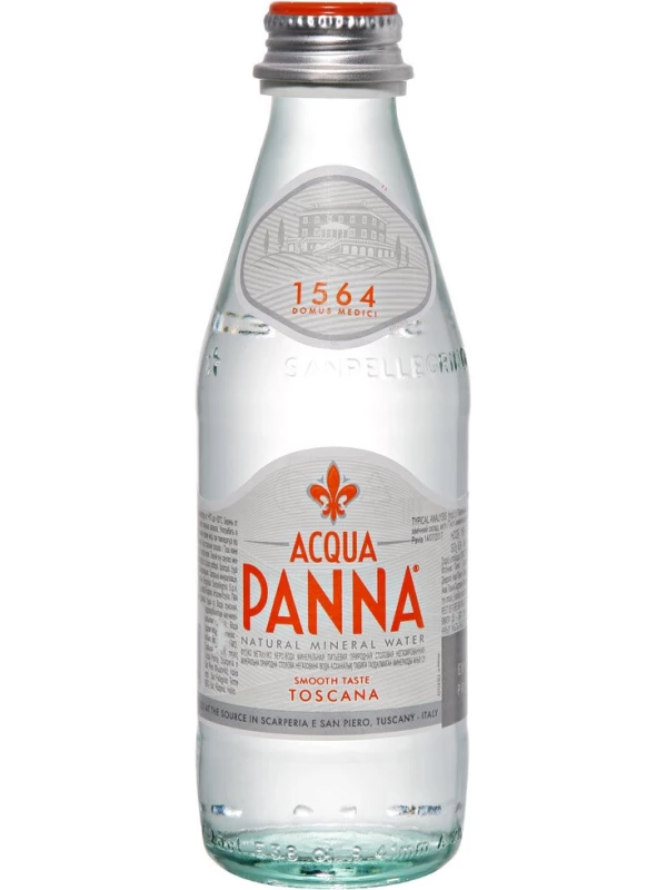 Acqua Panna, Glass