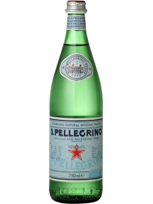 Вода S. Pellegrino Sparkling, Glass 0.75 л