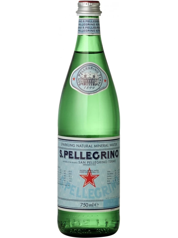 S. Pellegrino Sparkling, Glass
