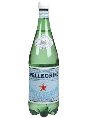 Вода S. Pellegrino Sparkling, PET 1 л