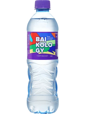 Вода Baikology Sparkling, PET 0.5 л