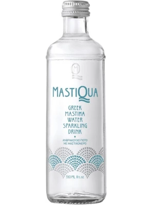 Вода Mastiqua Sparkling with Mastiha, Glass 0.33 л