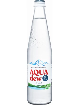 Вода Aqua dew Still, Glass 0.5 л
