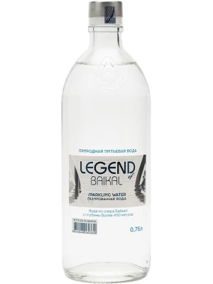 Вода Legend of Baikal Sparkling 0.75 л